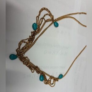 Gold & Turquoise Necklace